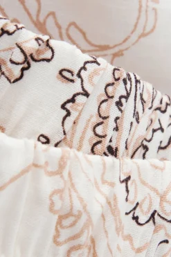 Get Noticed Linen and Viscose Pants