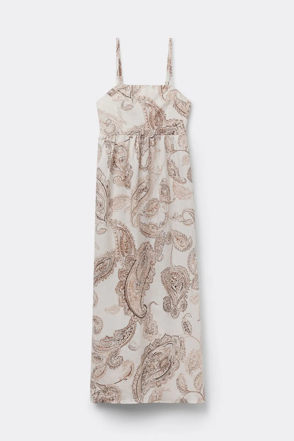 Get Noticed Long Woven Slip Dress