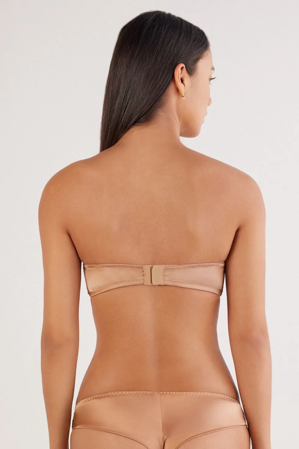 Giada Silk Bandeau Bra