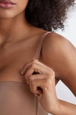 Gioia Bandeau Bra in Ultralight Microfiber