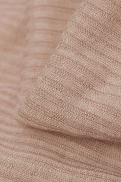 High Collar Top in Ultranatural with Cashmere