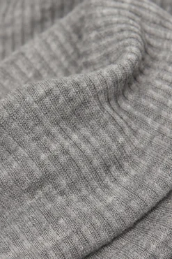 High Collar Top in Ultranatural with Cashmere