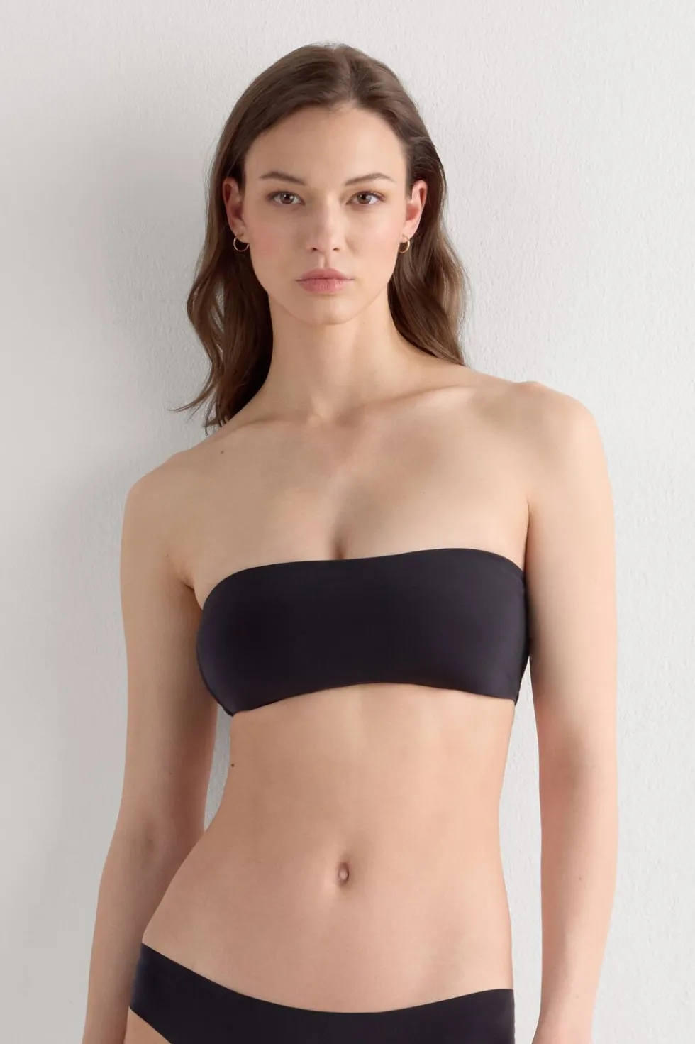 Ilaria Bandeau Bra in Ultralight Microfiber