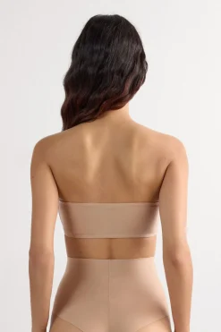 Ilaria Bandeau Bra in Ultralight Microfiber