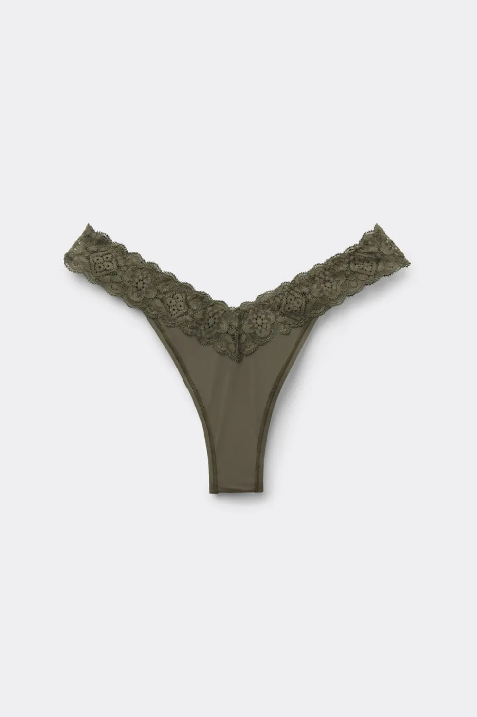 Lace and Microfiber ‘80s Style Brazilian