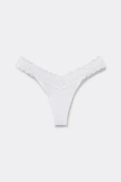 Lace and Microfiber ‘80s Style Brazilian