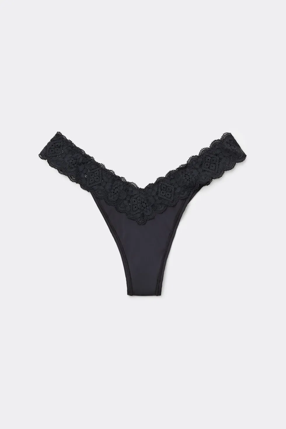 Lace and Microfiber ‘80s Style Brazilian