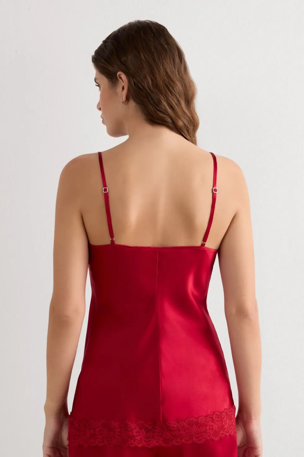 Lace and Silk Top