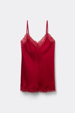 Lace and Silk Top
