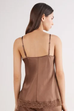 Lace and Silk Top