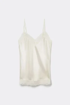 Lace and Silk Top
