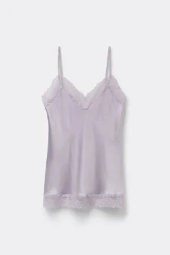 Lace and Silk Top