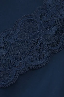 Lace and Silk Top
