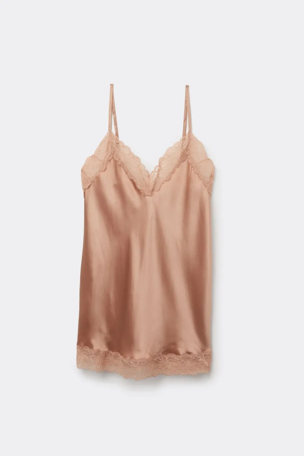 Lace and Silk Top