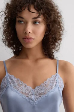 Lace and Silk Top