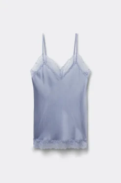 Lace and Silk Top