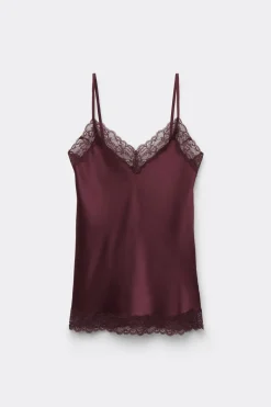 Lace and Silk Top