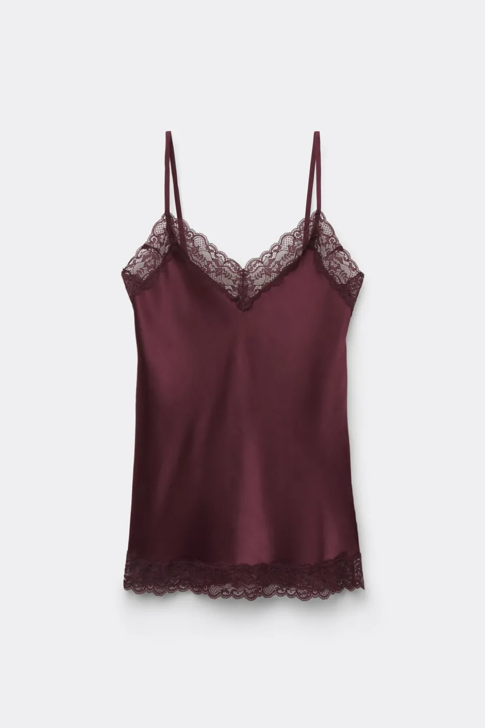 Lace and Silk Top