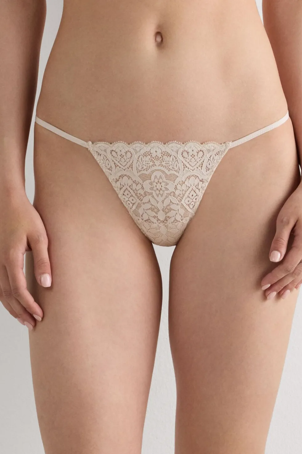 Lace String Thong