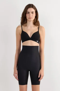 Light Shaping Cotton High Waist Shorts