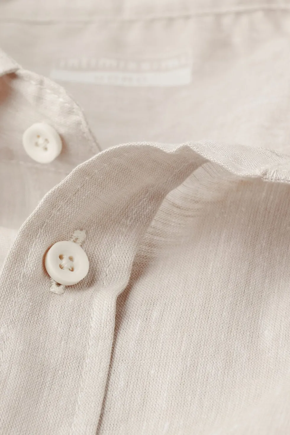 Linen and Cotton Short Sleeve Shirt