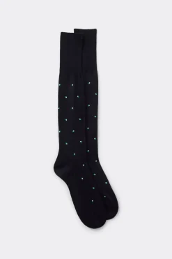 Lisle Cotton Knee Socks