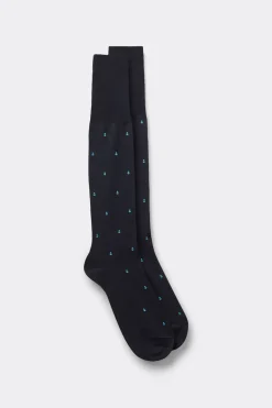 Lisle Knee Socks