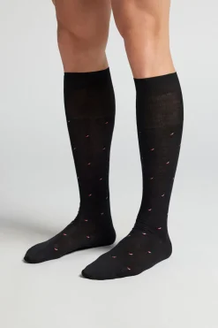 Lisle Knee Socks