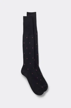 Lisle Knee Socks