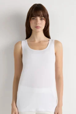 Long Micromodal Tank Top