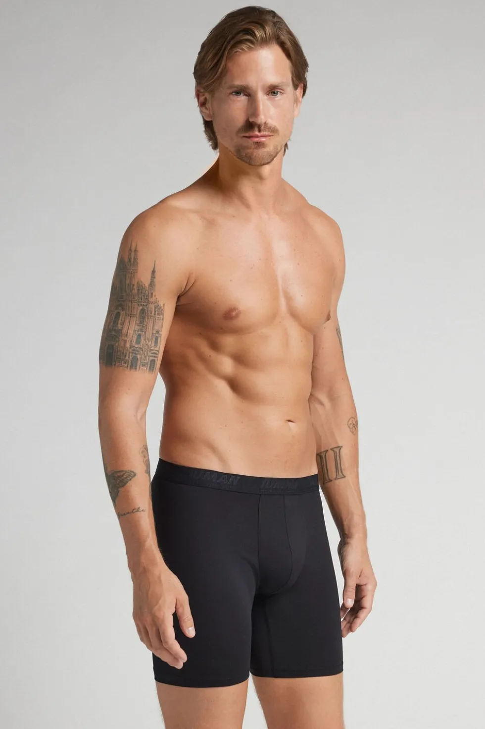 Longline Boxers in Microfiber