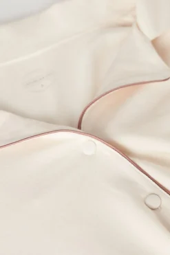 Long-Sleeve Micromodal Pajama Top