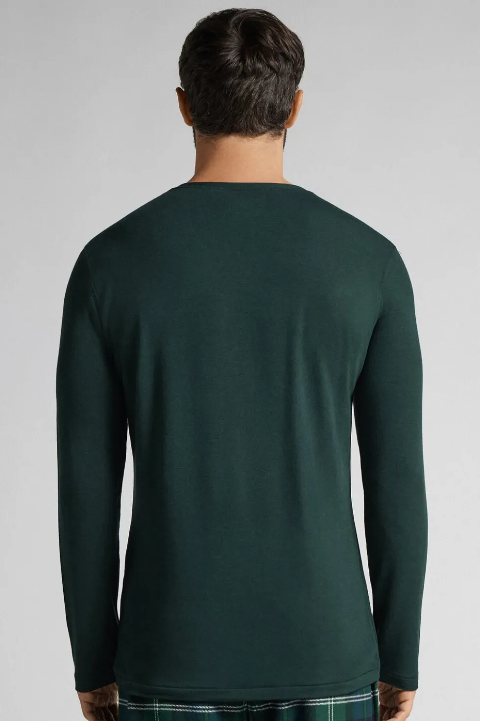Long-Sleeve Modal-Cashmere Top
