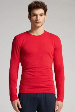 Long-Sleeve Modal-Cashmere Top