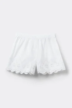 Made with Love Sangallo Cotton Shorts