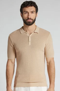 Men’s 100% Cotton Mesh Polo