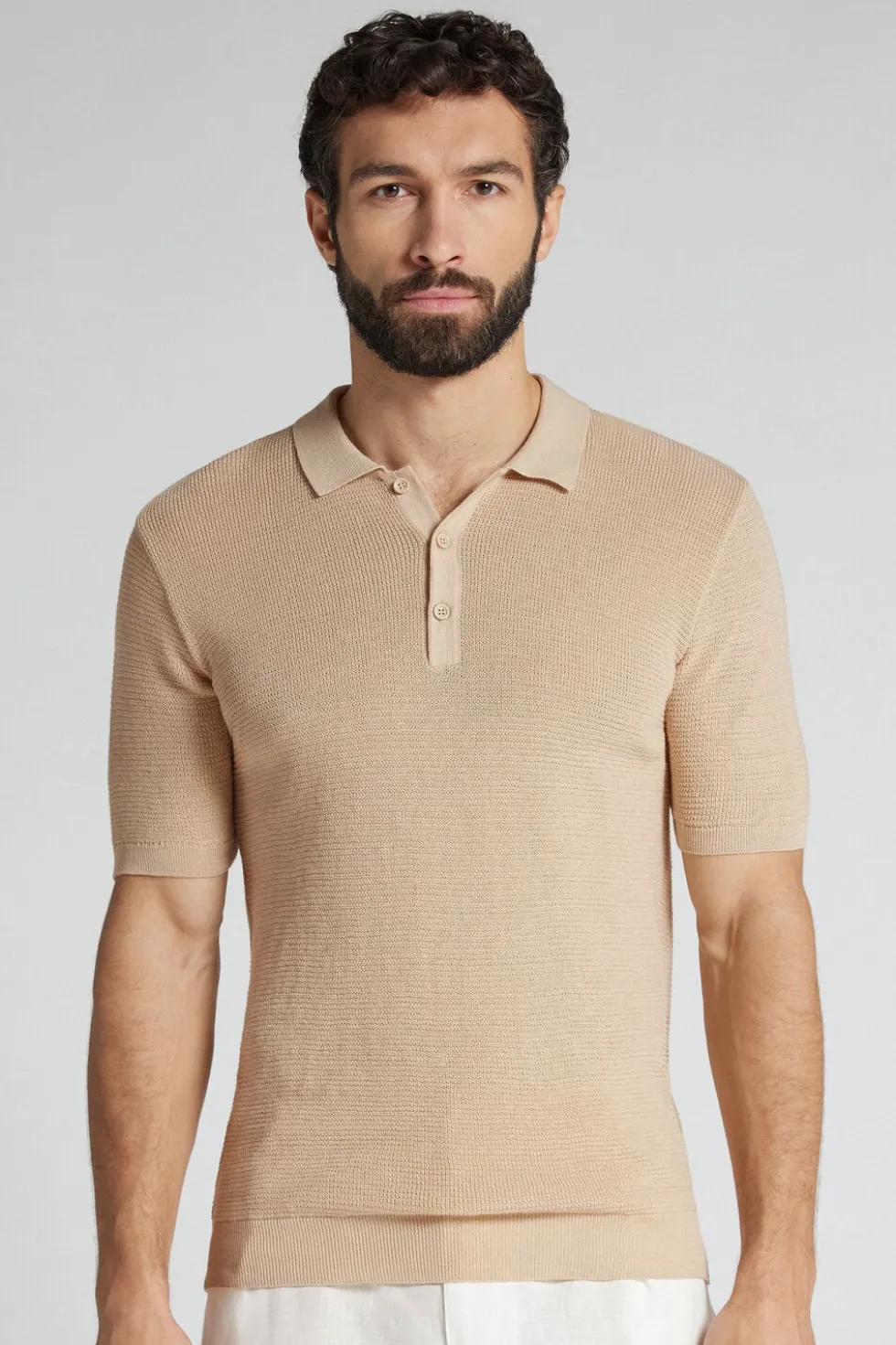 Men’s 100% Cotton Mesh Polo