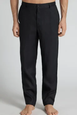 Men’s 100% Linen Full Length Pants
