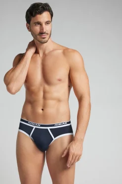 Men’s Superior Cotton Briefs with Logo