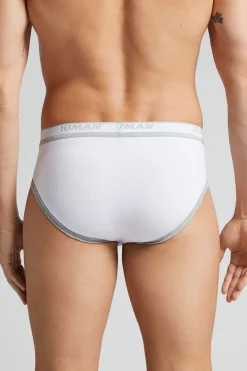 Men’s Superior Cotton Briefs with Logo