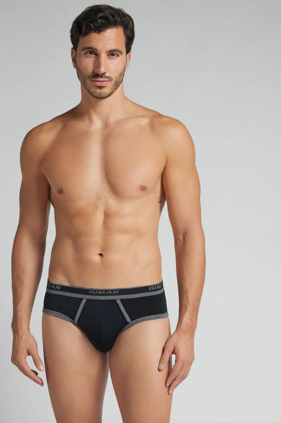 Men’s Superior Cotton Briefs with Logo