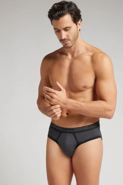Men’s Superior Cotton Briefs with Logo