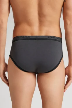 Men’s Superior Cotton Briefs with Logo