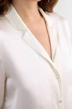 Menswear Cut Silk Jacket