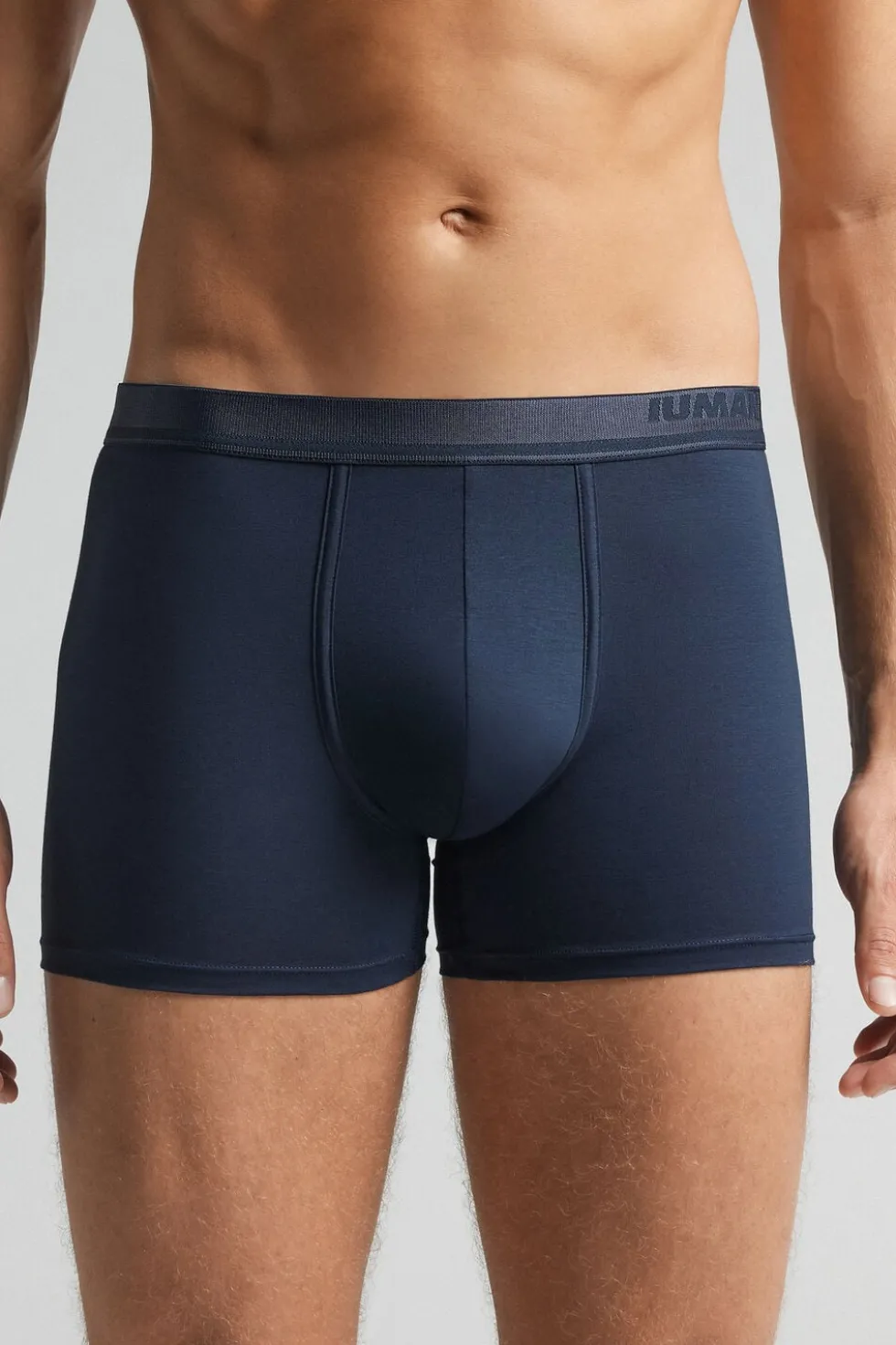 Mercerized Cotton Boxers with Logo filo Premium