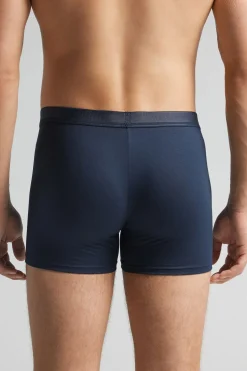 Mercerized Cotton Boxers with Logo filo Premium