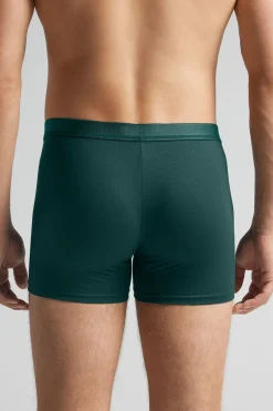 Mercerized Cotton Boxers with Logo filo Premium