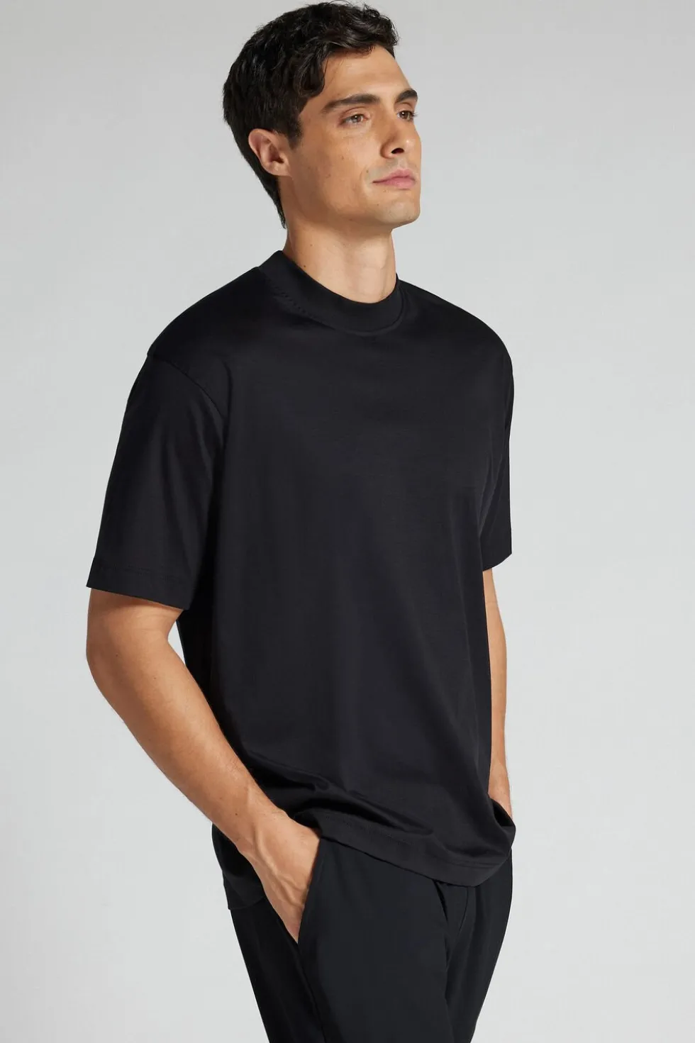 Mercerized Cotton Superlight Oversized T-Shirt filo Premium