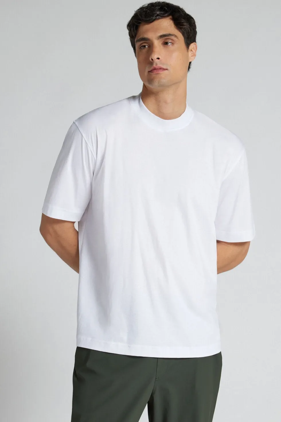Mercerized Cotton Superlight Oversized T-Shirt filo Premium