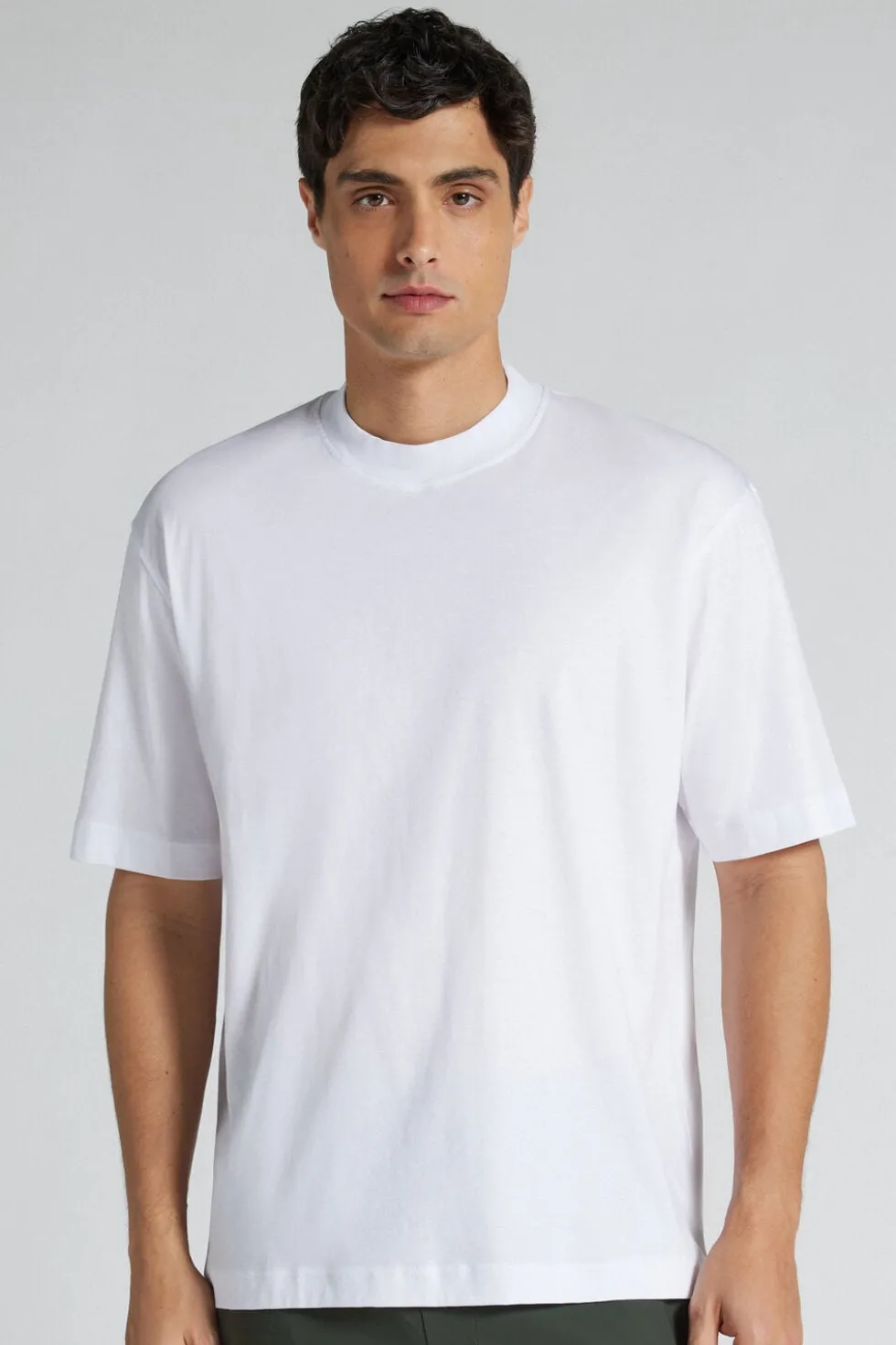 Mercerized Cotton Superlight Oversized T-Shirt filo Premium